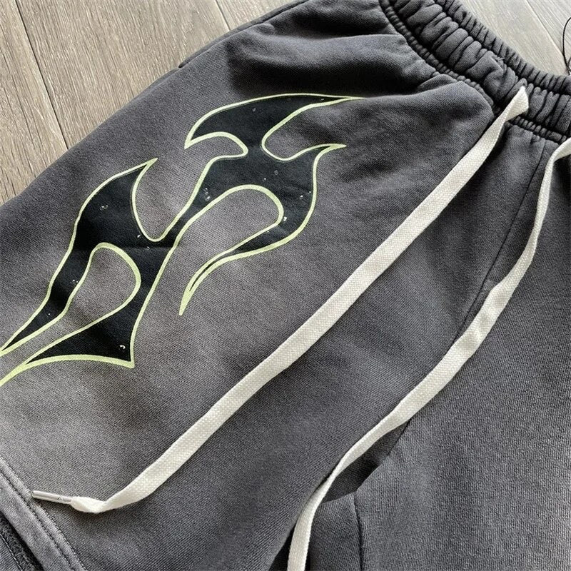 Hellstar Flame Shorts