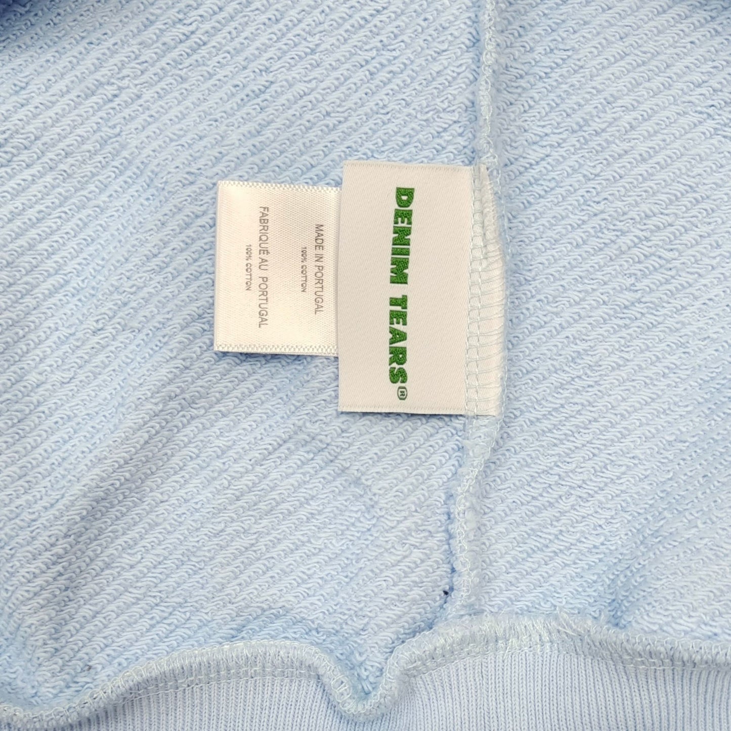 Denim Tears light blue hoodie