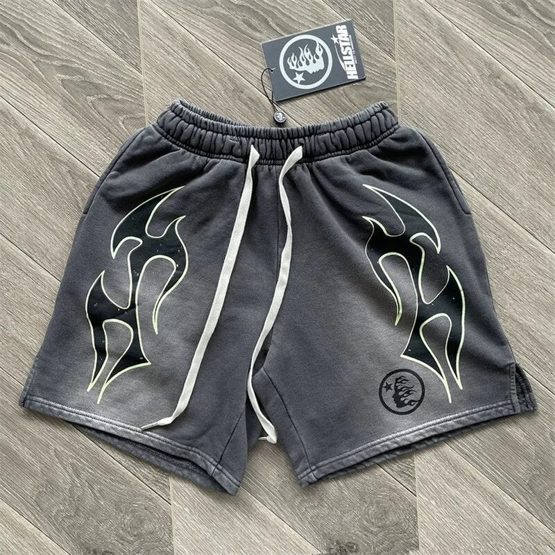Hellstar Flame Shorts