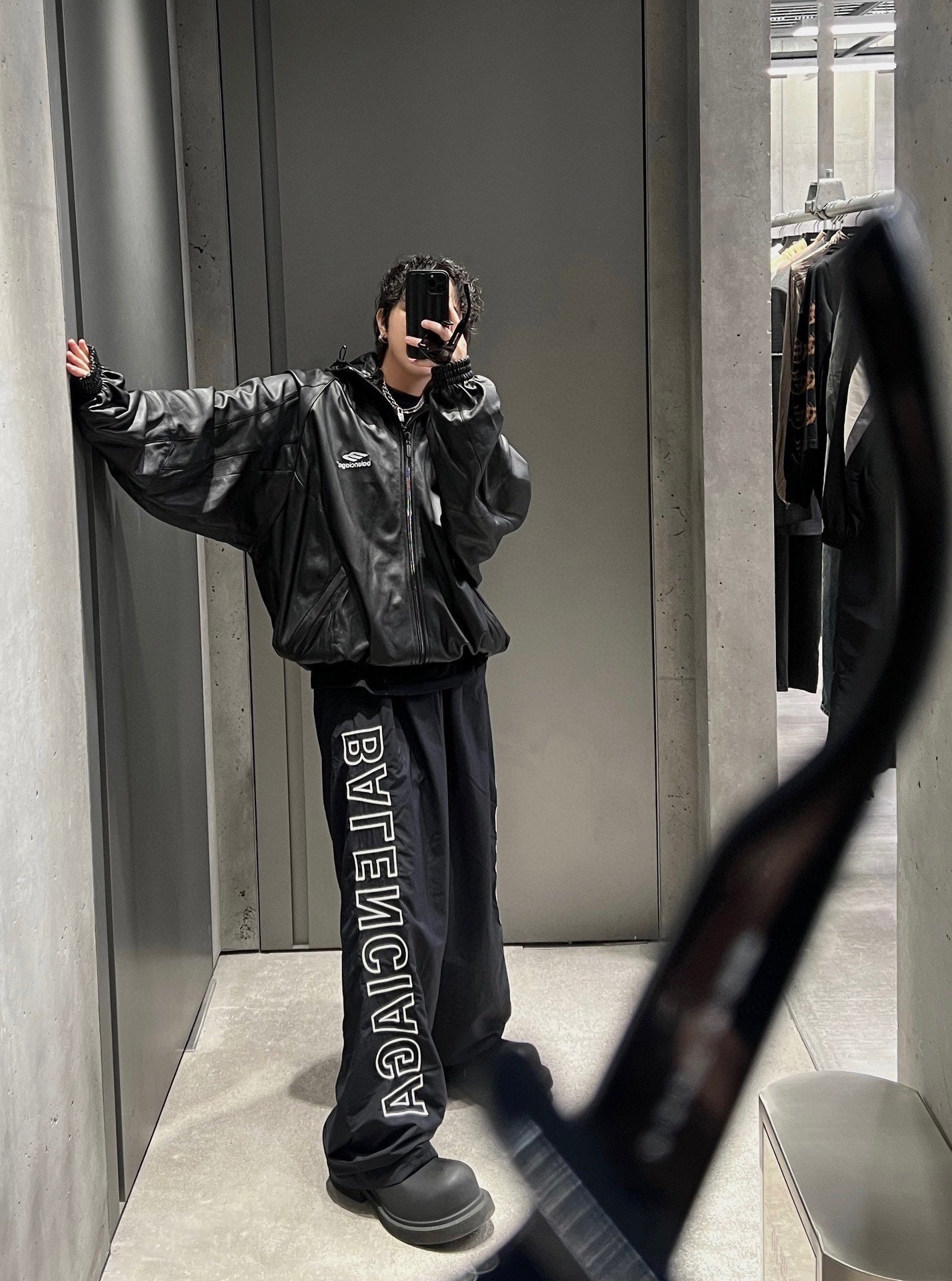 Balenciaga Outline Tracksuit Pants
