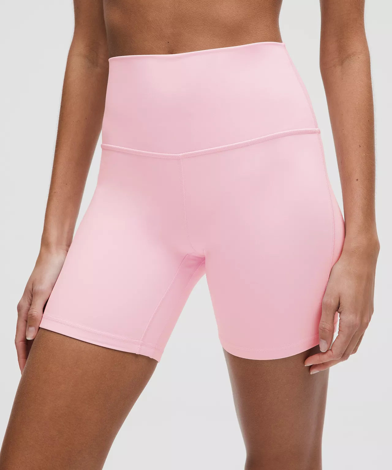 Lululemon Pink Organza high rise shorts
