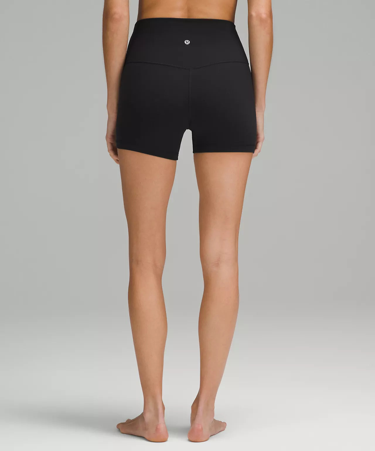 Lululemon black high rise shorts