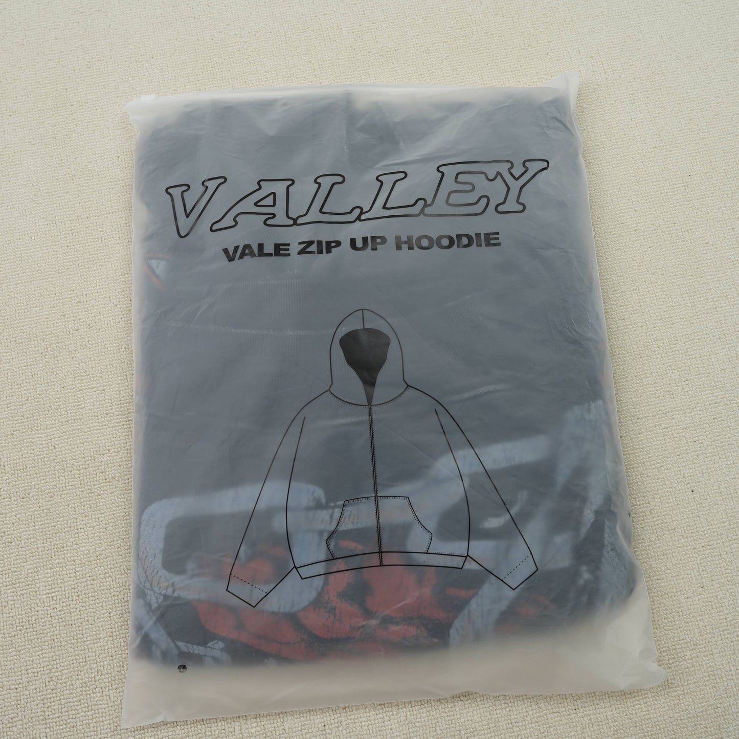 Vale Forever black Big Dog Hoodie Vintage sports dept