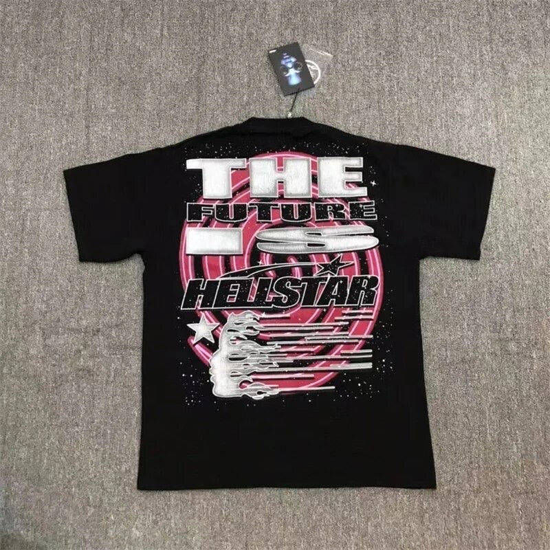 Hellstar-Goggles tee “the future is hellstar”