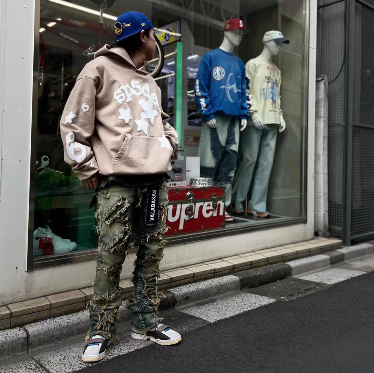 Sp5der Beluga Hoodie 'Sand'