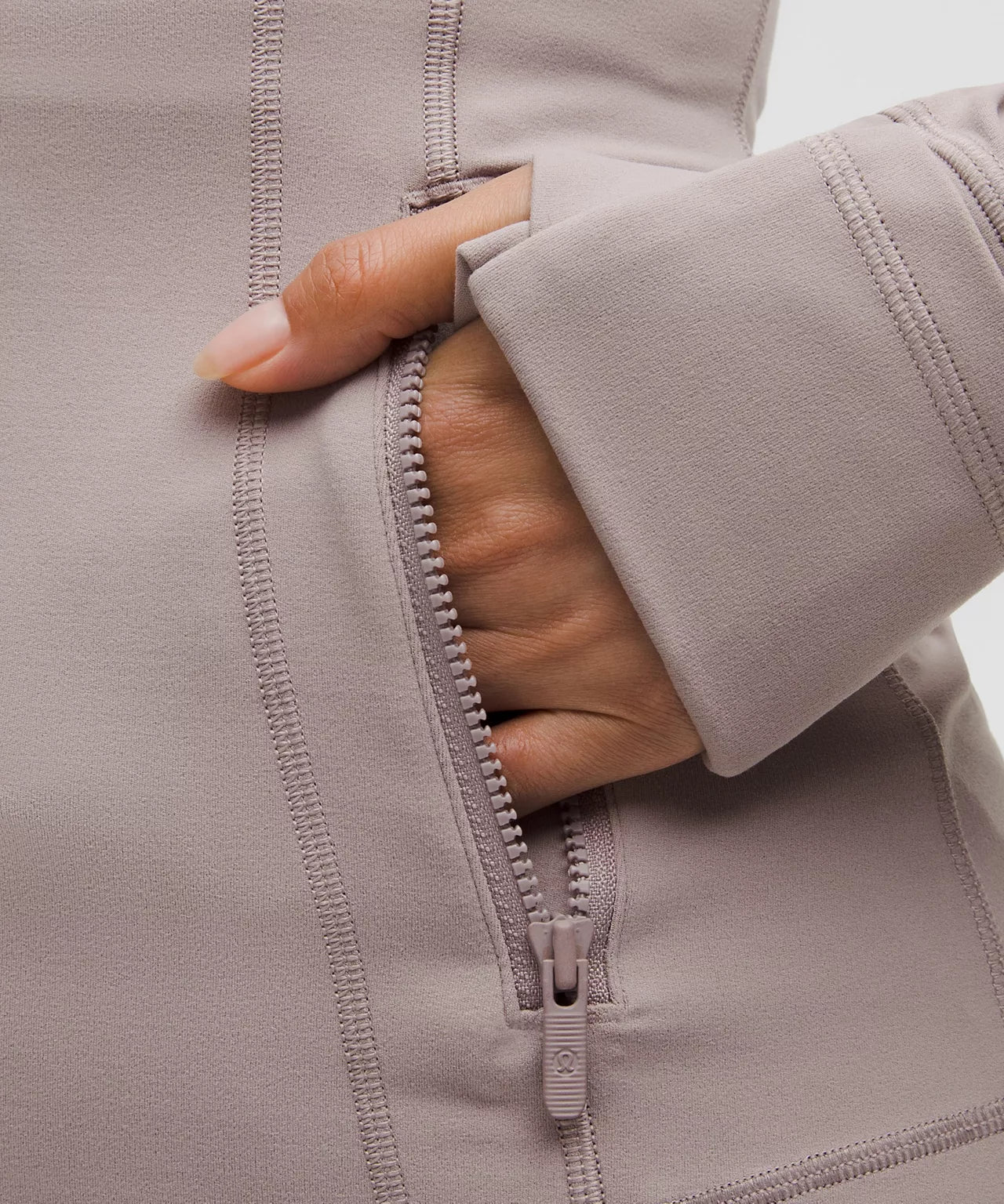 Lululemon Mauve Grey Define Jacket Nulu