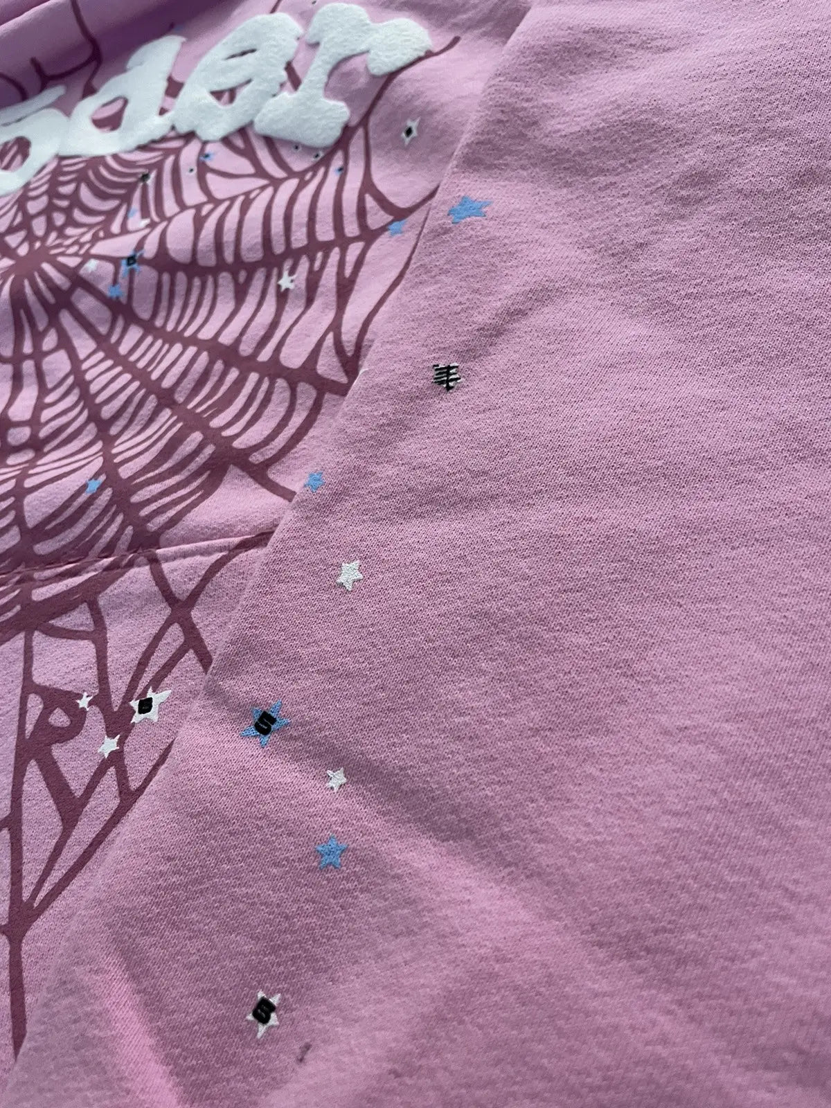 Sp5der OG Web Hoodie 'Pink'
