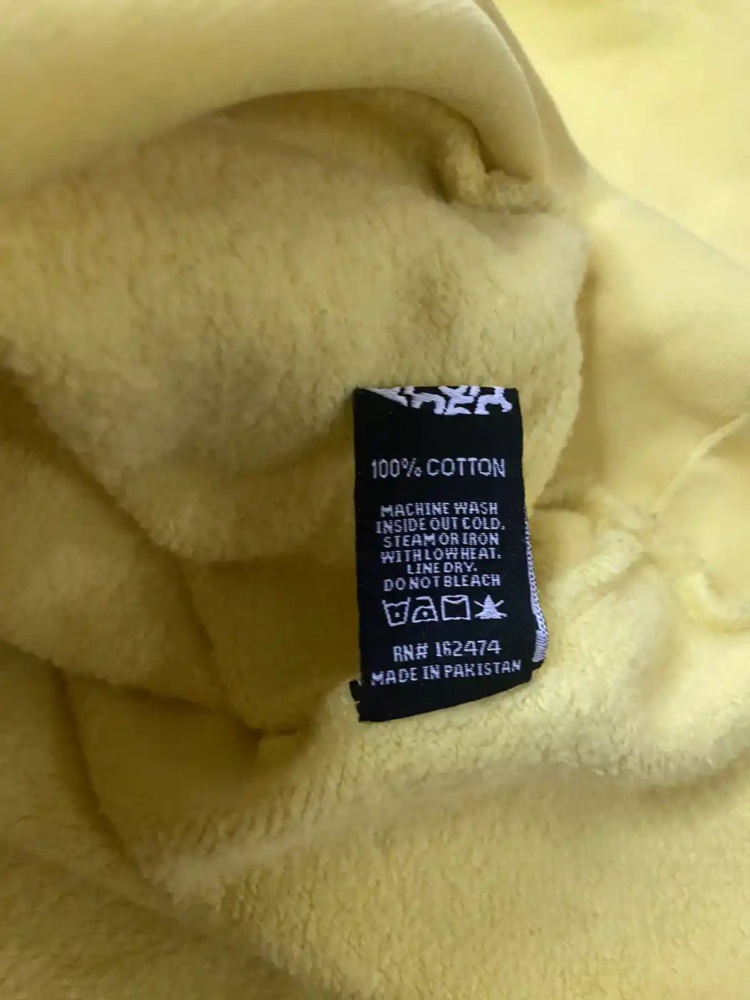 Sp5der Worldwide Web yellow Rhinestone Hoodie