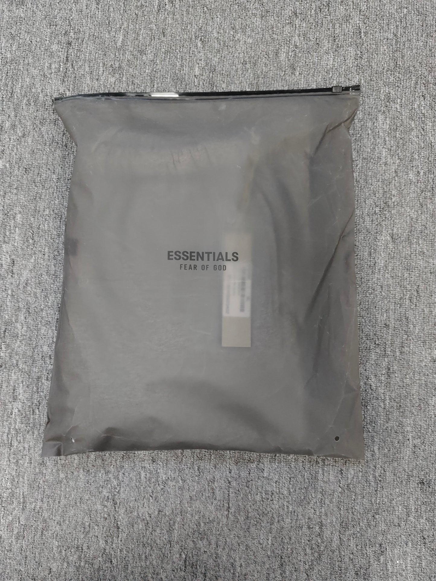 Fear of God Essentials sweatpants cuffed ‘dark oatmeal '