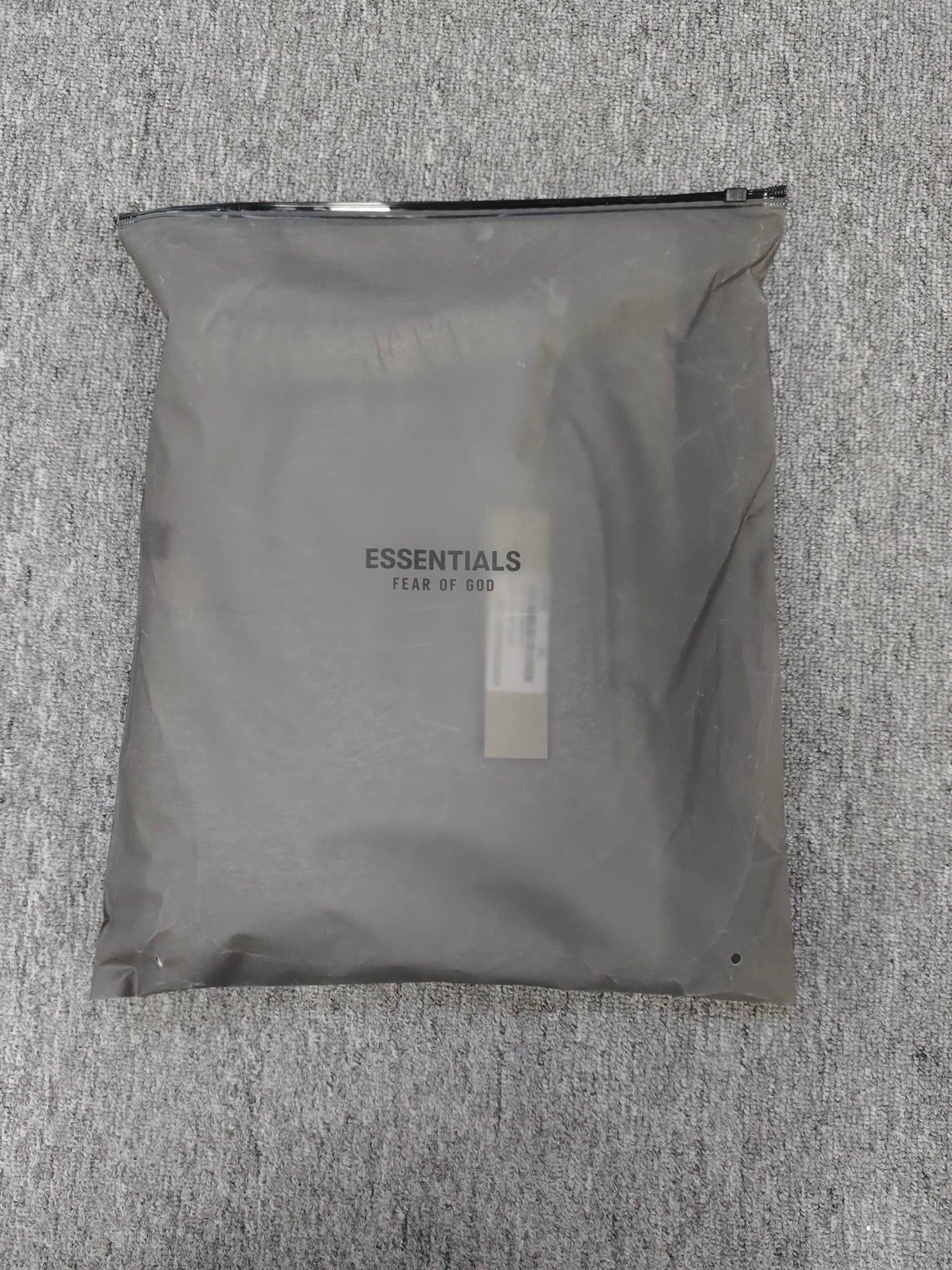 Fear of God Essentials sweatpants cuffed ‘dark oatmeal '