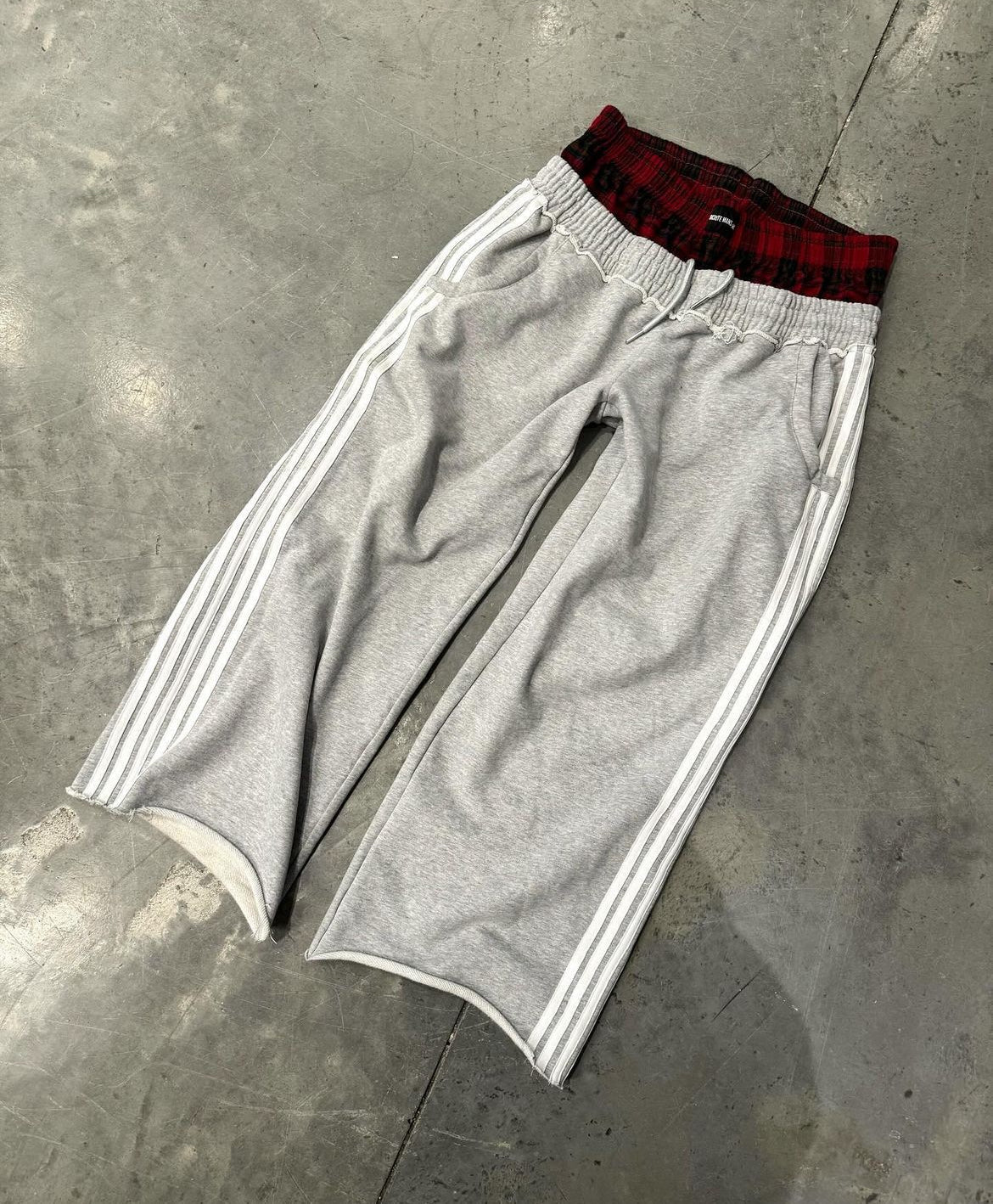 Concrete “track sweats