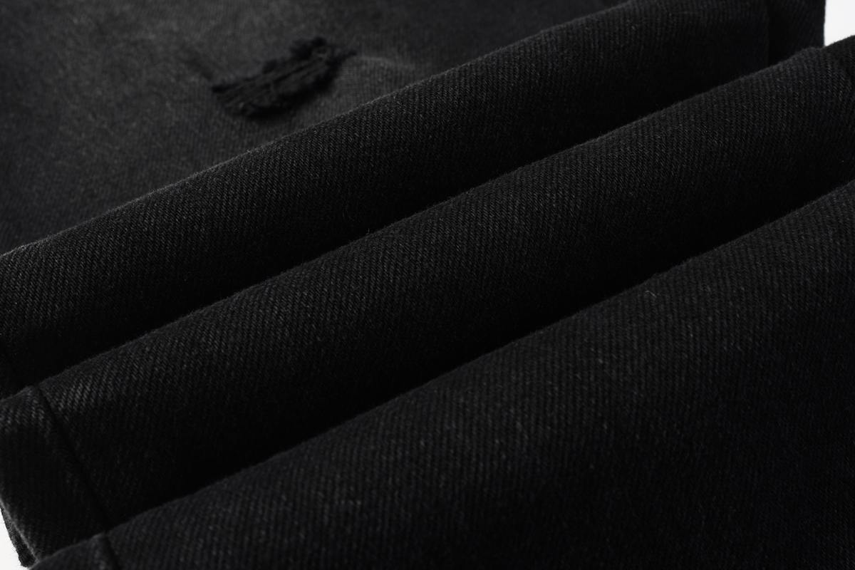 Amiri jeans black with yellow star patch