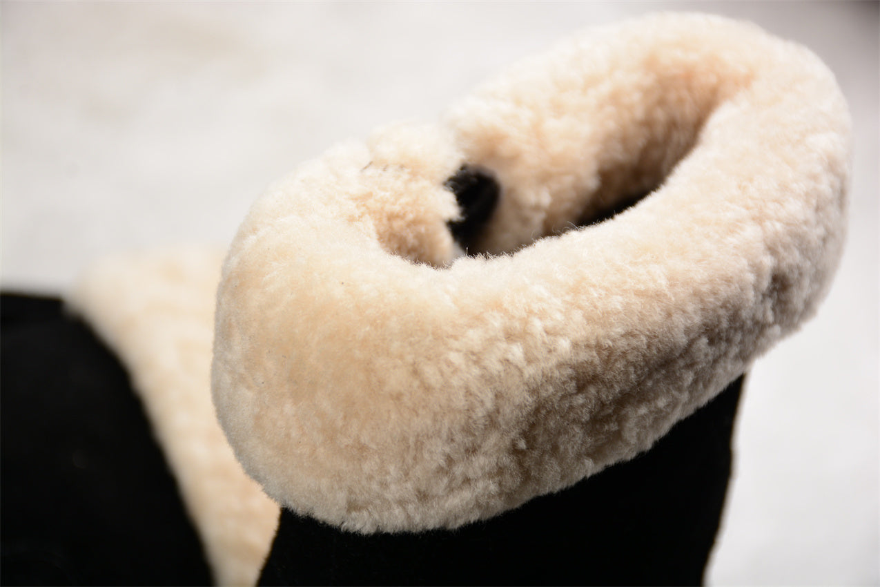 Amiri uggs Malibu suede boots black