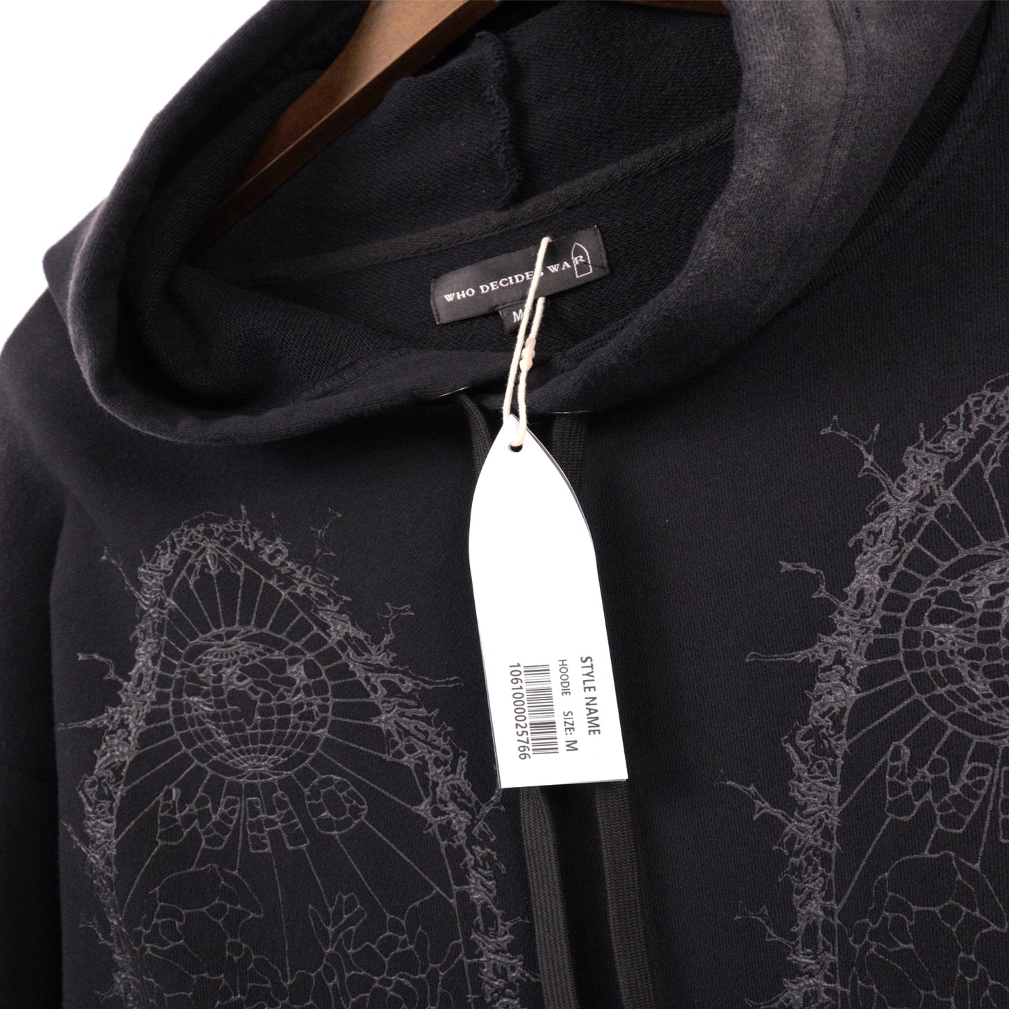WHO DECIDES WAR
Thorned Hooded Pullover