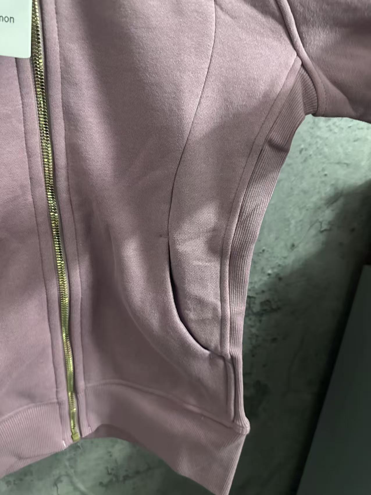 Lululemon light purple scuba jacket