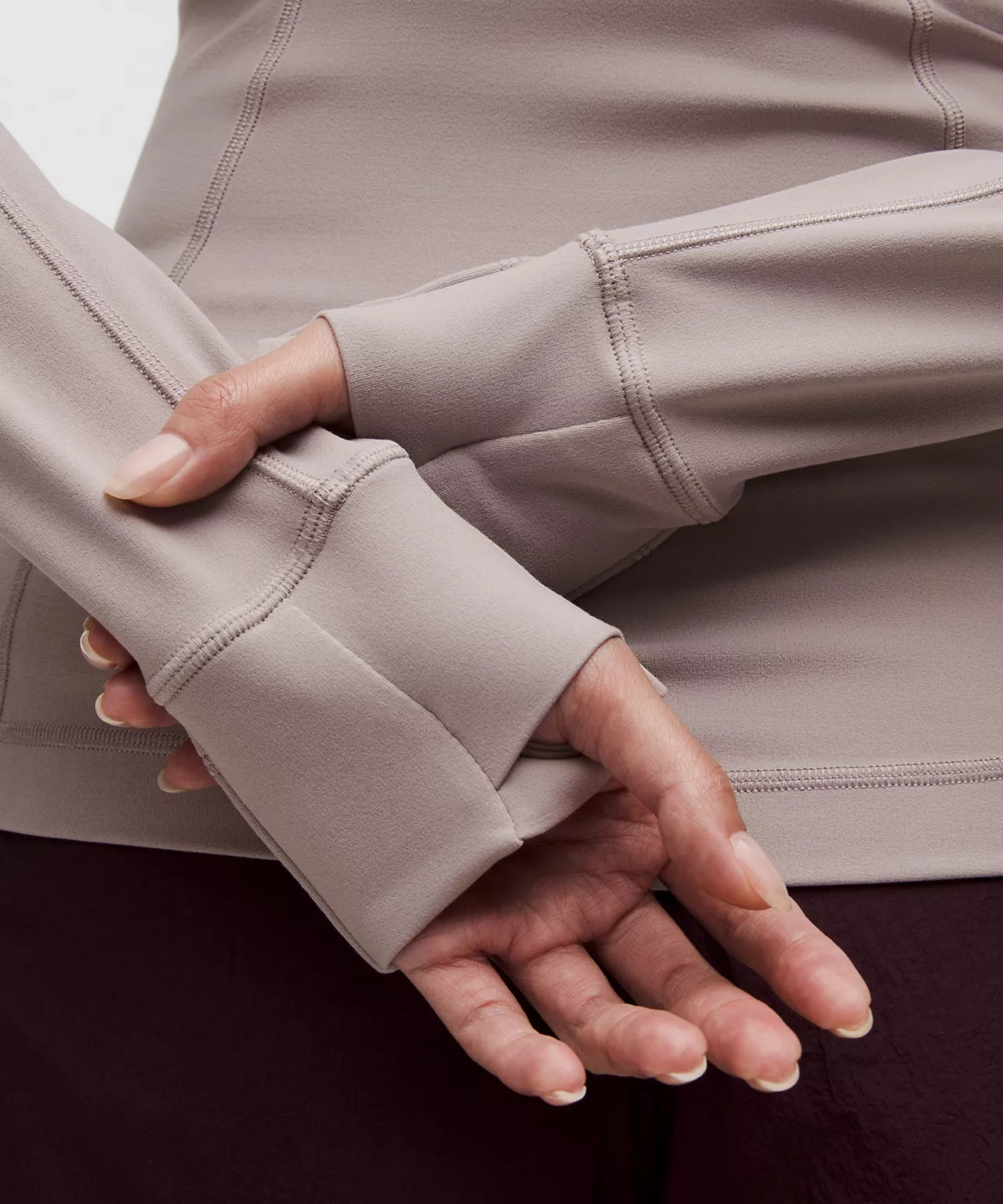 Lululemon Mauve Grey Define Jacket Nulu