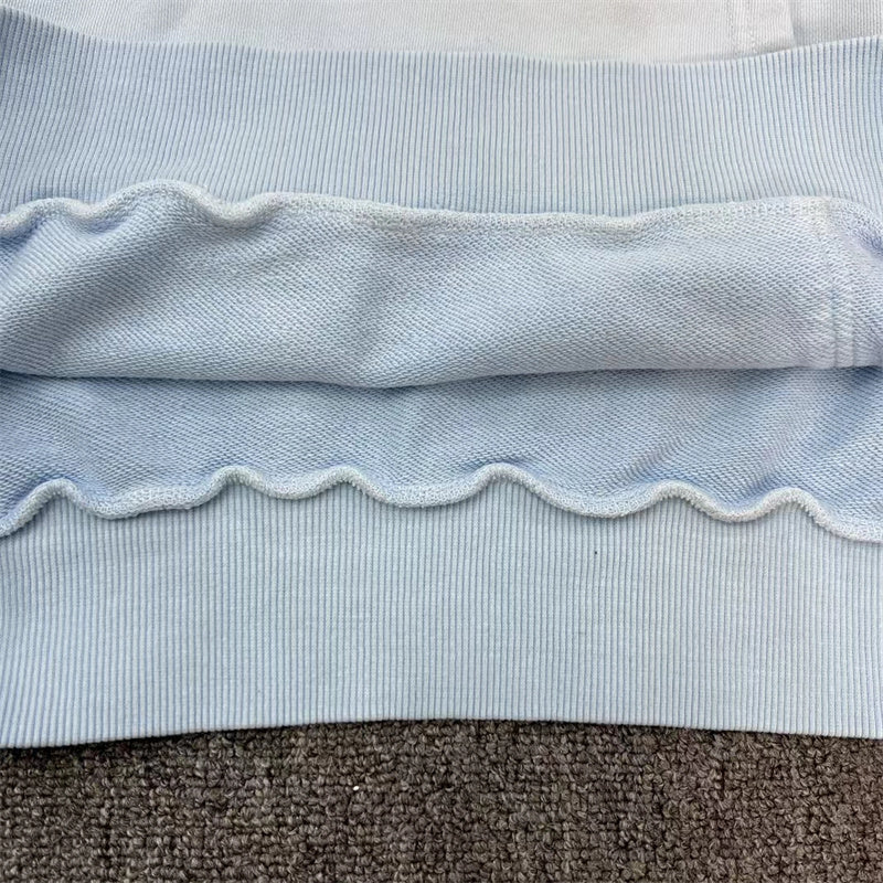 Hellstar light blue hoodie