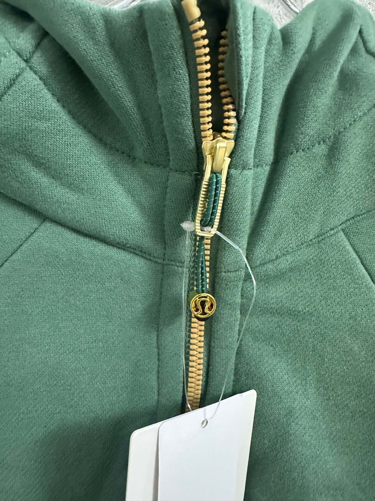 Lululemon sage green scuba jacket