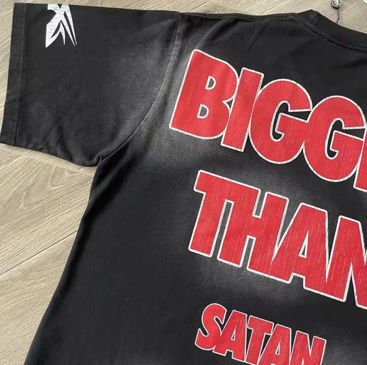 Hellstar if you don’t like us beat us bigger then satan tee