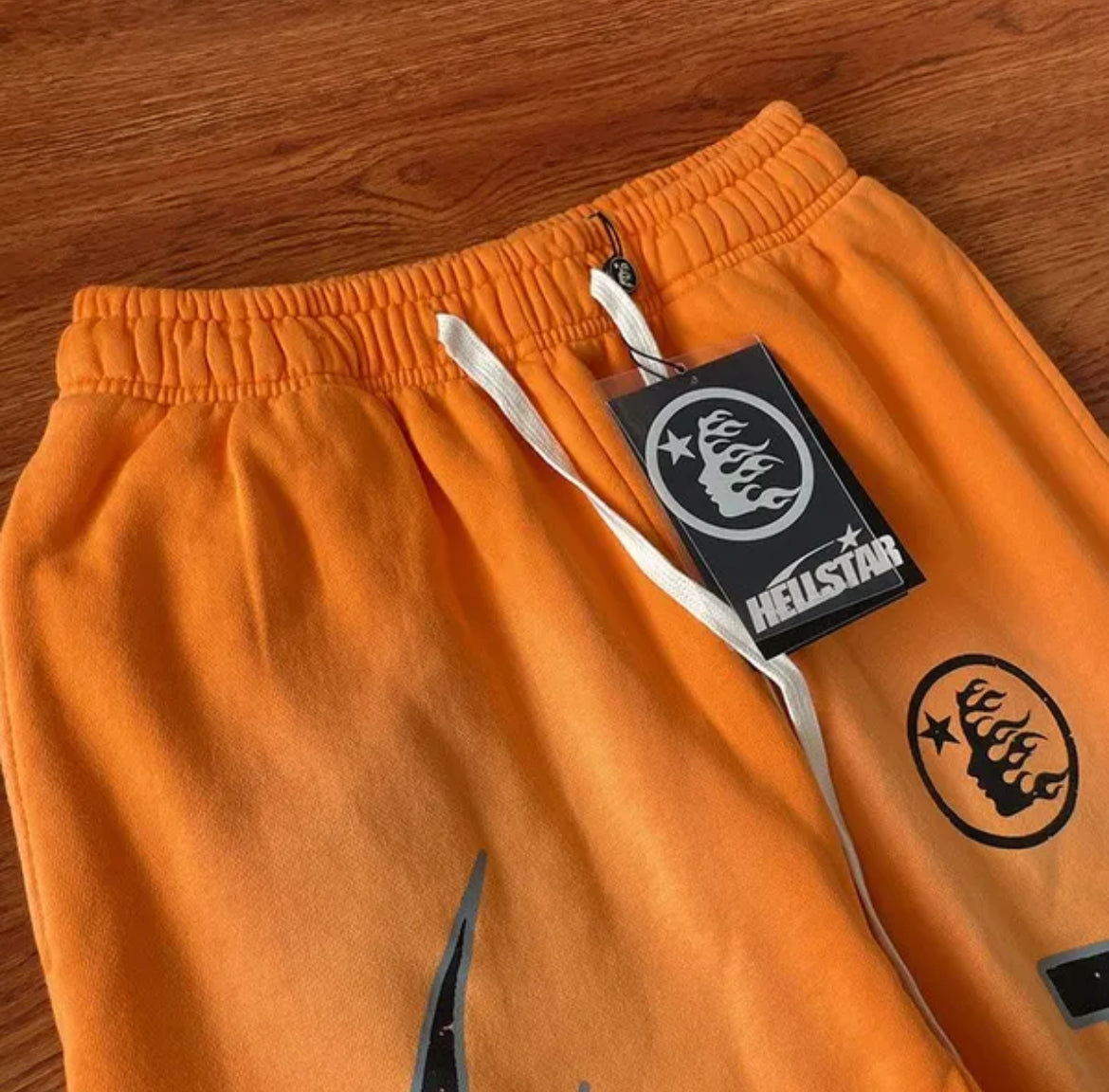 Hellstar Fire Orange Hoodie