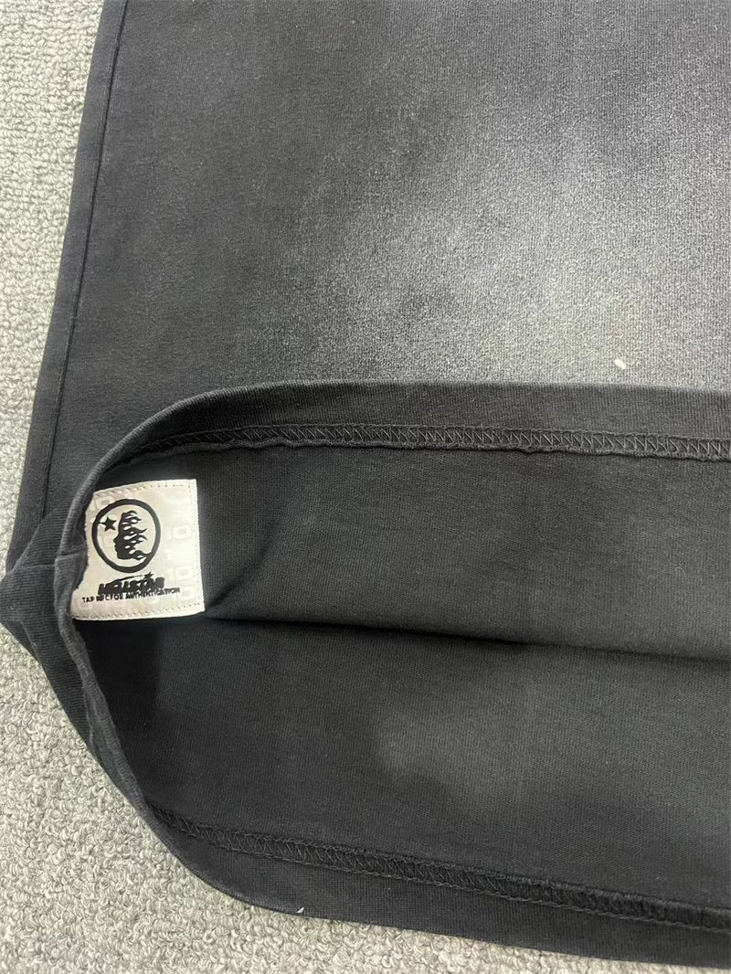 Hellstar sports black and blue tee