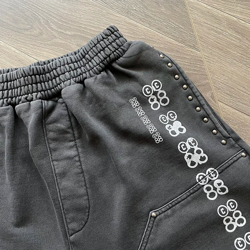 Project Capri acid wash shorts