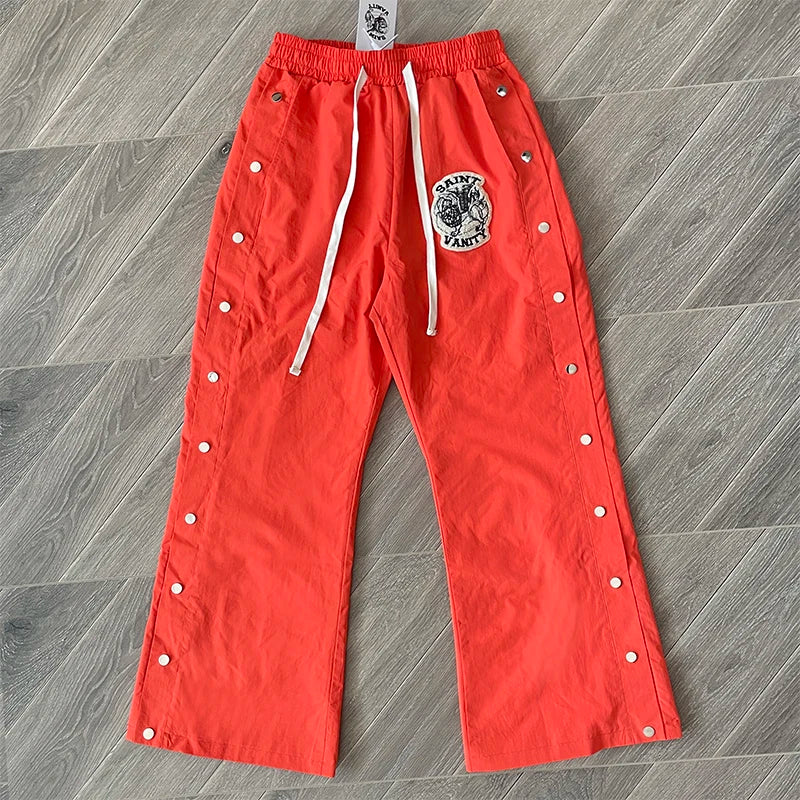 SAINT VANITY embroidered casual sweatpants