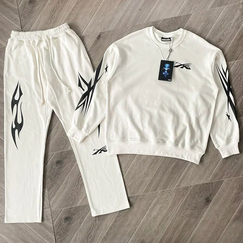 Hellstar Sports Crew-neck casual hoodie