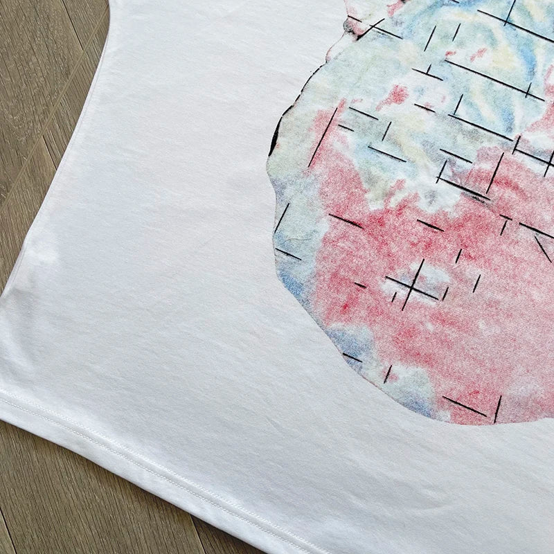 Blutosatire studios cropped character tee