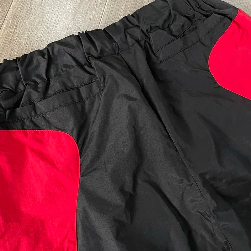 Hellstar Sample Pants Wave stitching color-blocked casual sports