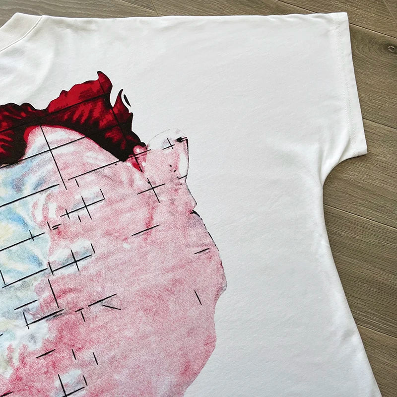 Blutosatire studios cropped character tee