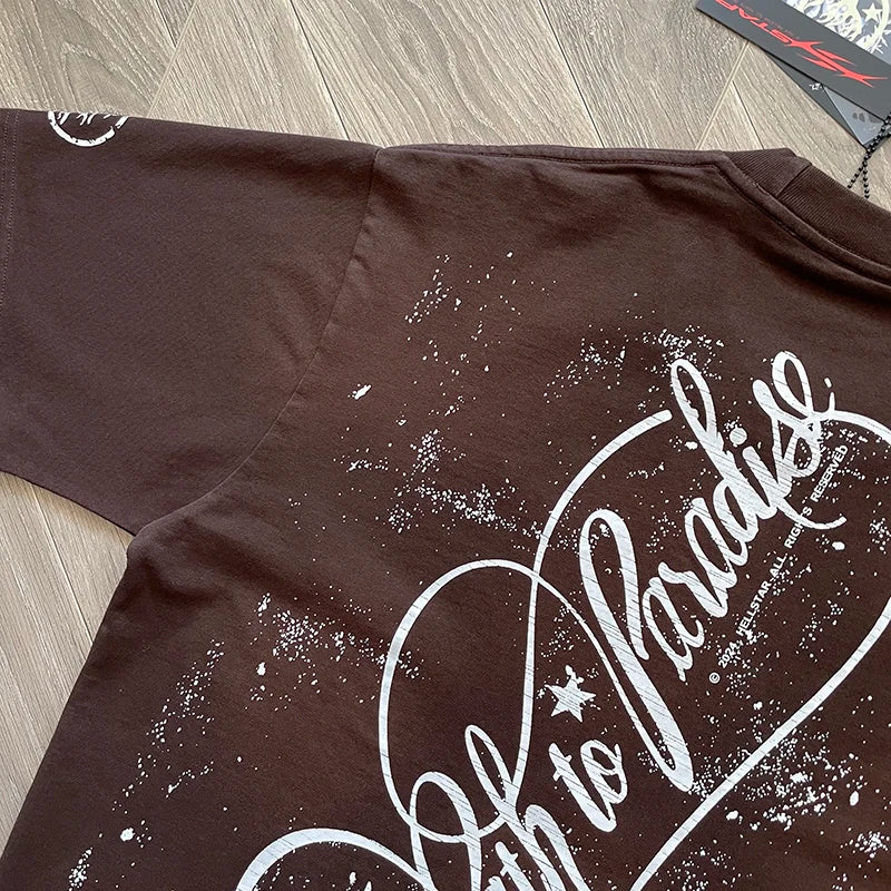 Hellstar path to paradise brown shirt
