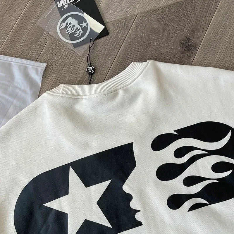 Hellstar Sports Crew-neck casual hoodie