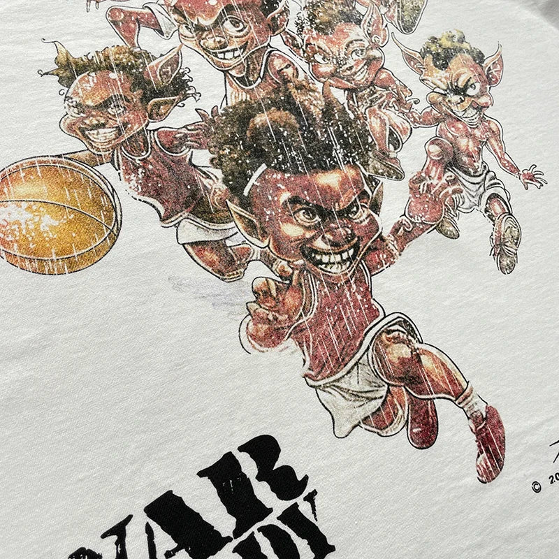 Hellstar Studios ALL STARS GO TO HEAVEN Euro-American print style short-sleeved T-shirt