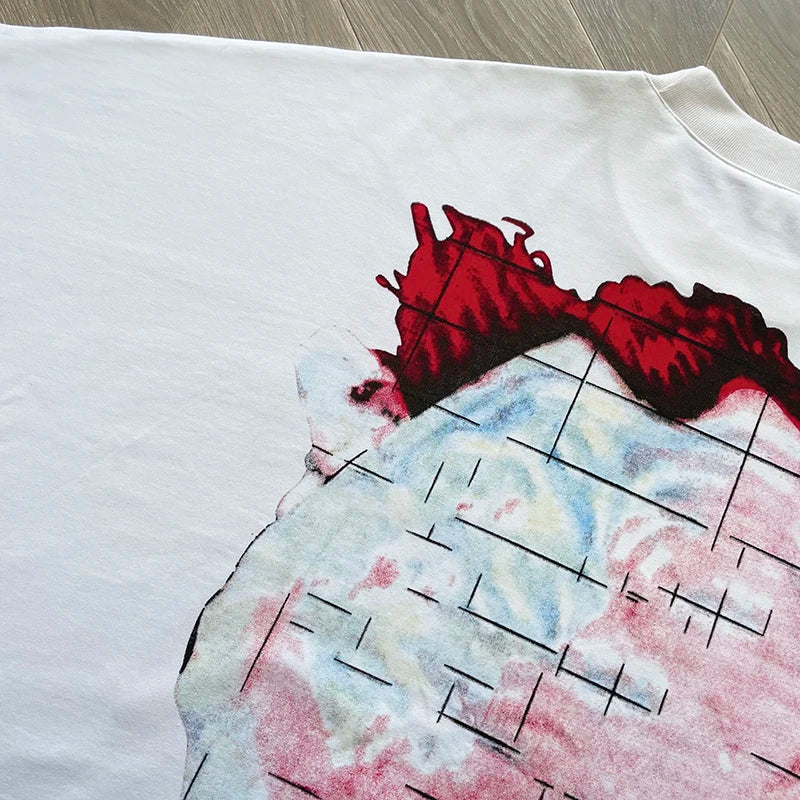 Blutosatire studios cropped character tee