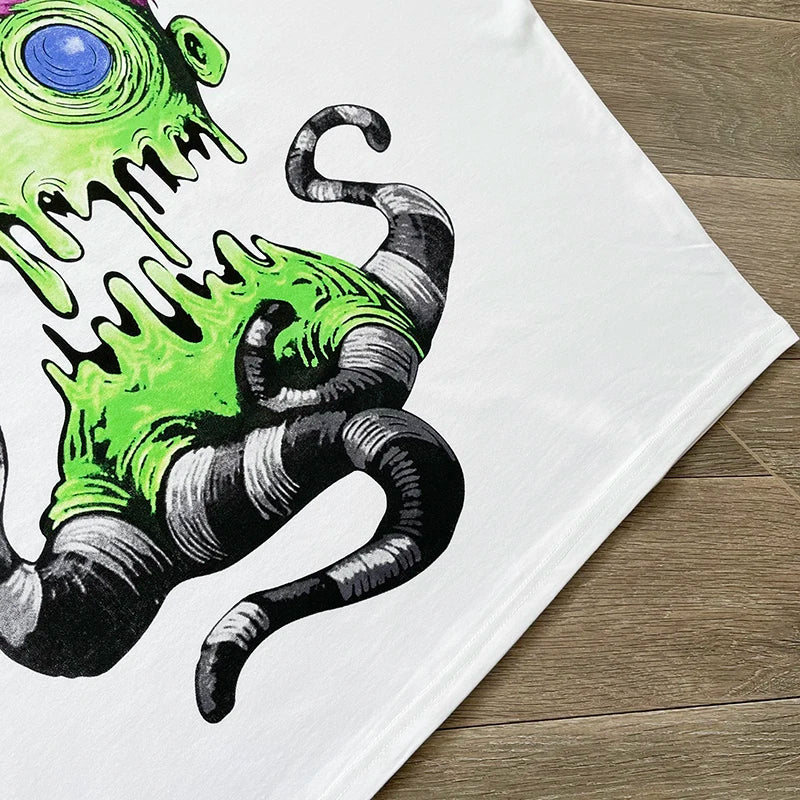 Blutosatire studios cropped character tee
