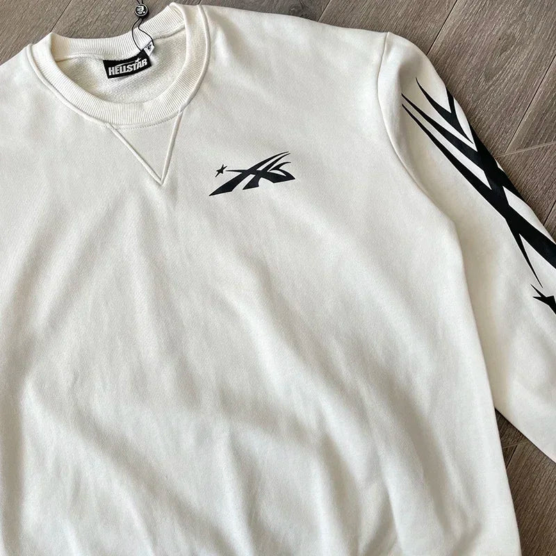 Hellstar Sports Crew-neck casual hoodie