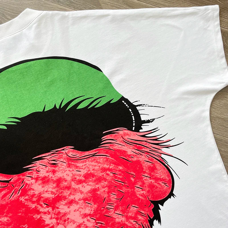 Blutosatire studios cropped character tee