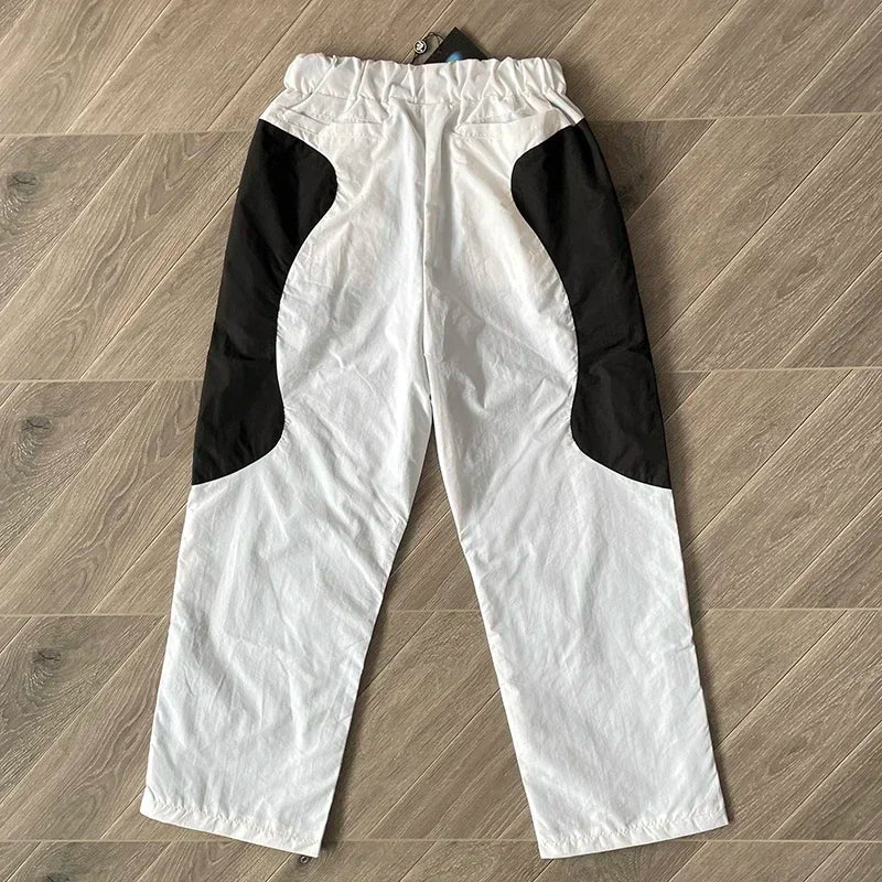 Hellstar Sample Pants Wave stitching color-blocked casual sports