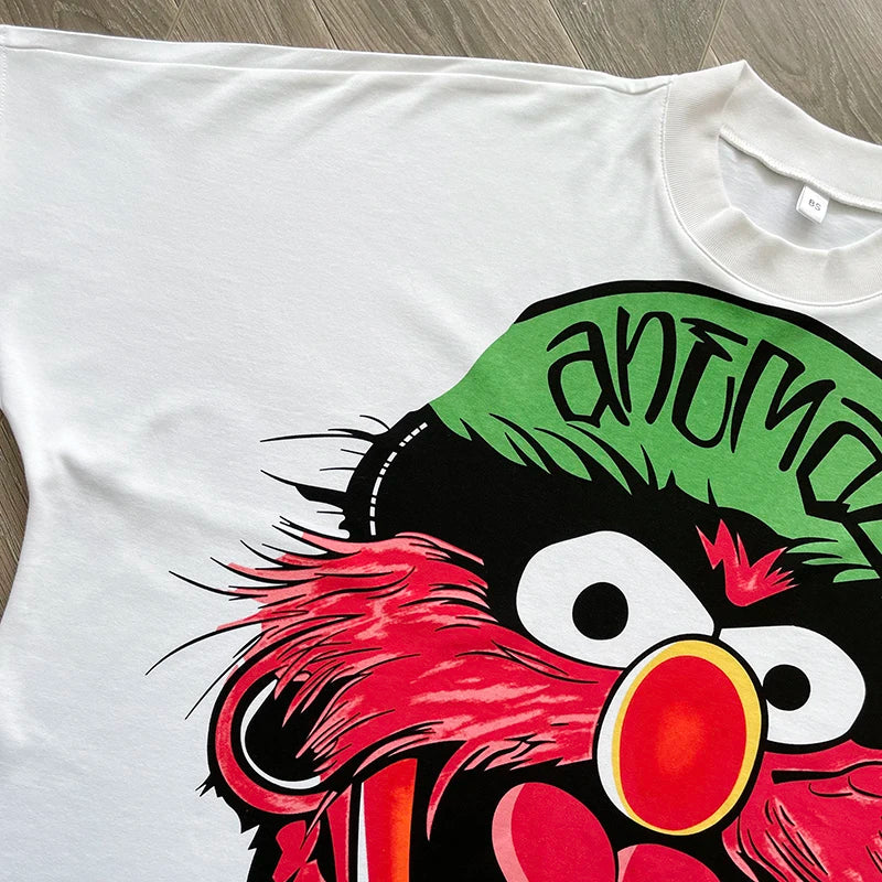 Blutosatire studios cropped character tee