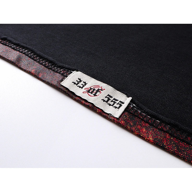 1103 # Godspeed Retro Washed Street Cotton Loose Long Sleeve T-shirt