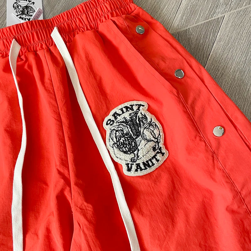 SAINT VANITY embroidered casual sweatpants