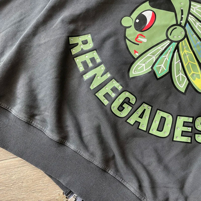 Glo Gang Renegades Full Zip hoodie