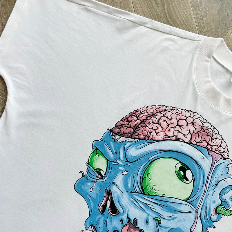 Blutosatire studios cropped character tee