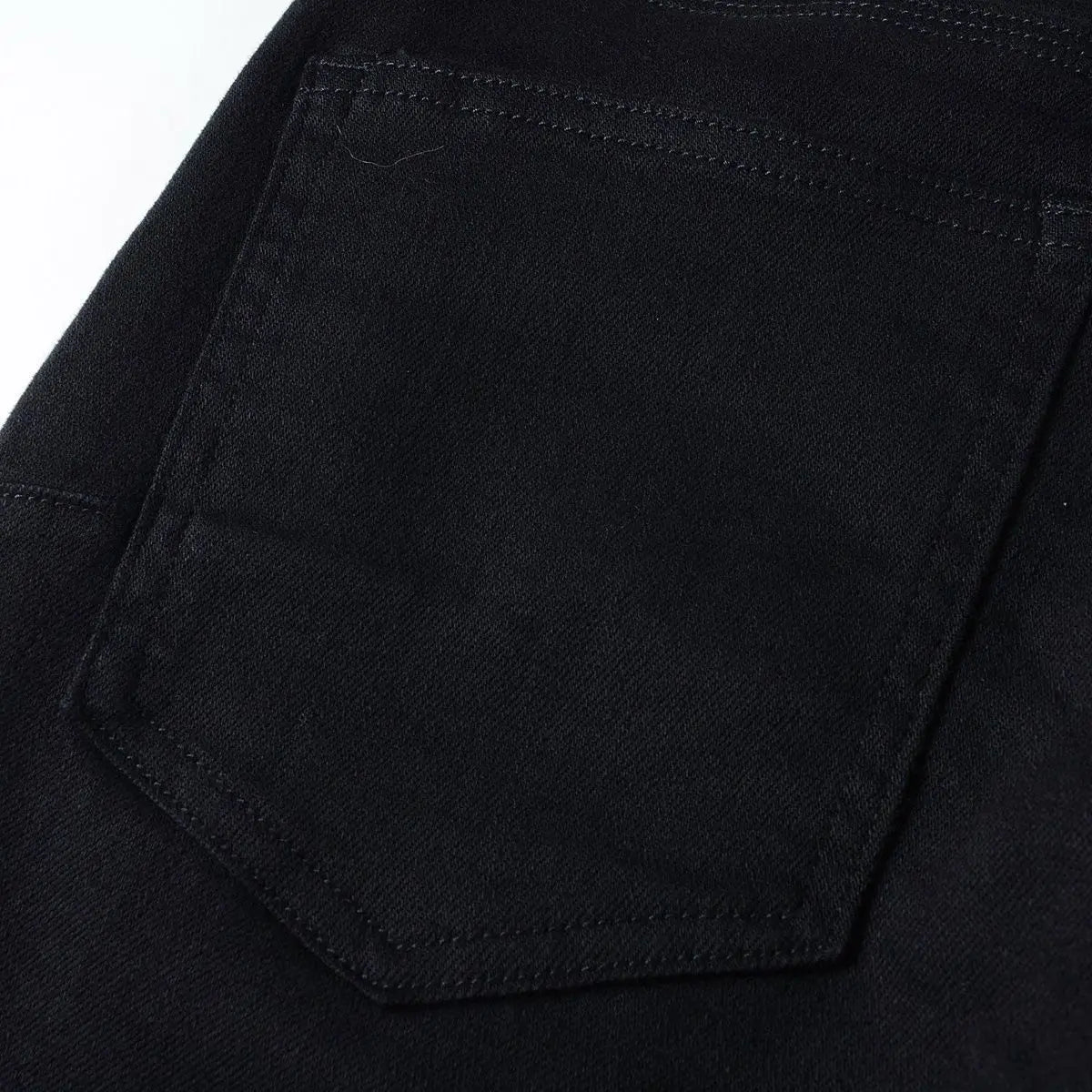 Purple black MEN JEANS slim fit trousers, fashion classic denim bottoms with ripped design