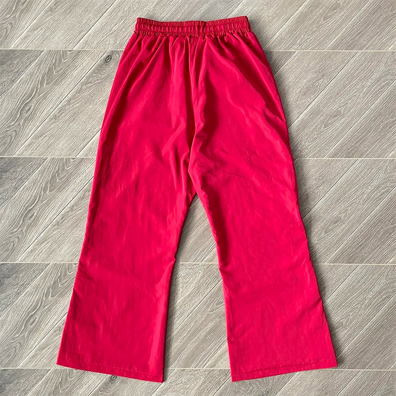 SAINT VANITY embroidered breasted sports casual pants