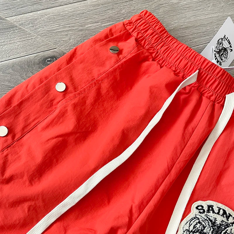 SAINT VANITY embroidered casual sweatpants