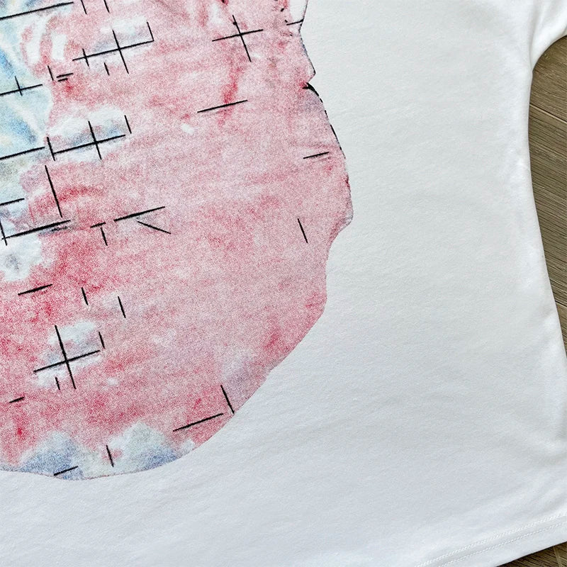 Blutosatire studios cropped character tee