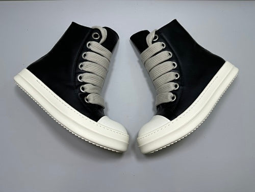 rick owens jumbo lace hight black
