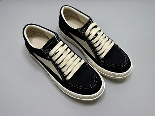Black rick owens vanz suade